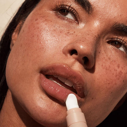 '+ Lux Unfiltered N°15 Cold Plunge Soothing Lip Serum - Hydrating Lip Balm - Hyaluronic Acid, Squalane & Shea Butter - Cooling Touch Applicator - Fragrance Free, Petroleum Free, Vegan - Maple Wellness Supplements