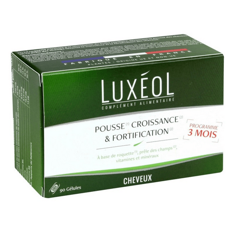 LUXEOL Growth, Density and Strengh - box of 90 capsules 3 months cure - Maple Wellness Supplements