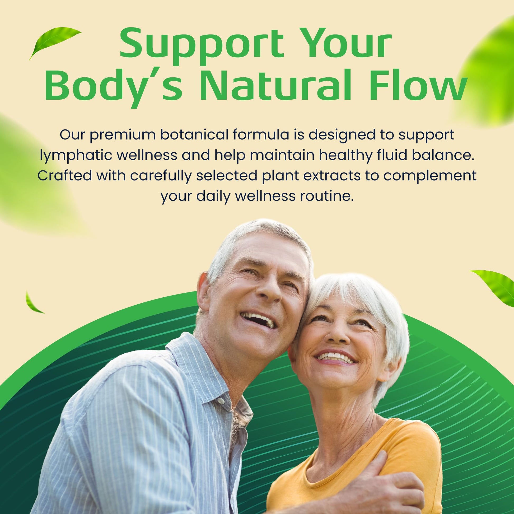 Lymph Savior - Plant-Based Lymphatic Support Supplement with Red Clover, Horse Chestnut & Burdock Root for Fluid Balance & Daily Wellness - Non-GMO, Made in USA - 30-Day Supply, 1 Bottle - Maple Wellness Supplements