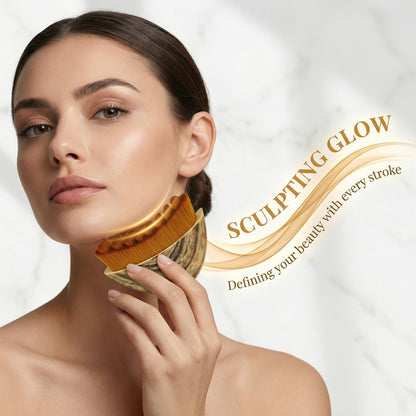 Lymphatic Contour Face Brush,1PCS Lymphatic Face Brush-Ultimate Lymphatic Drainage Tool for a Refreshed Complexion, Lymphatic Brush-Facial Tension Relief and Daily Skin Care (Gray Box) - Maple Wellness Supplements