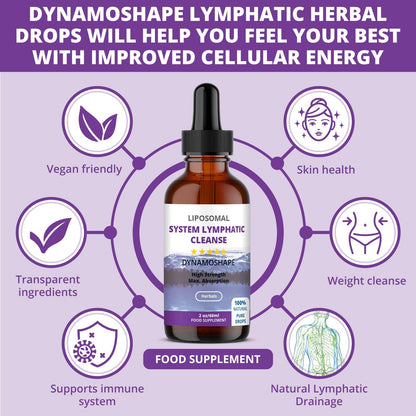 Lymphatic Drainage Drops | Lymphatic Drainage | Organic Lymphatic Drainage for Immune Support | Lymphatic Support Supplement | Vegan | Non-GMO | Gluten Free | 1 Fl Oz… - Maple Wellness Supplements