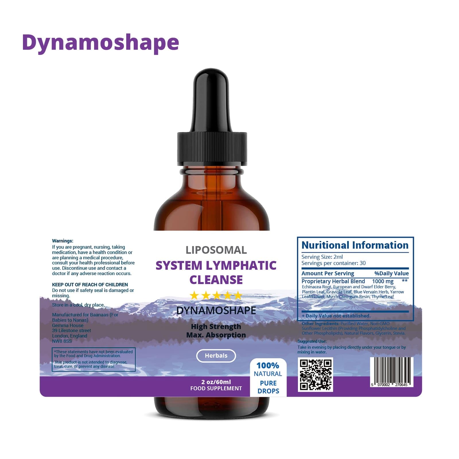Lymphatic Drainage Drops | Lymphatic Drainage | Organic Lymphatic Drainage for Immune Support | Lymphatic Support Supplement | Vegan | Non-GMO | Gluten Free | 1 Fl Oz… - Maple Wellness Supplements