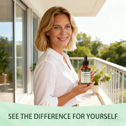 Lymphatic Drainage Drops, Lymphatic System Support, Immune System, Natural Herbal Blends, Vegan & Non-GMO (1) - Maple Wellness Supplements