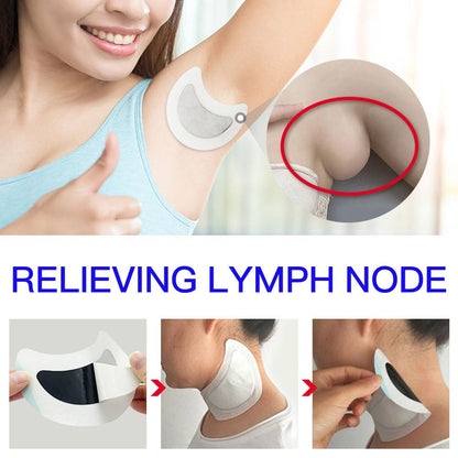 Lymphatic Drainage Patch,Herbal Lymph Nodes Patch,Herbal Lymphatic Drainage Care Patch,Lymphatic Drainage Patches,Lymph Nodes Patch, Lymphatic Massage（24PCS） - Maple Wellness Supplements