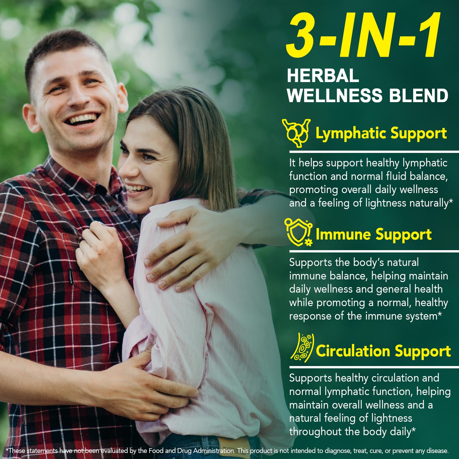 Lymphatic Drainage Supplement – 4,275 mg 21-in-1 Botanical Complex, Echinacea, Burdock Root, Red Clover, Elderberry & Dandelion, Supports Natural Detox & Healthy Circulation, 240 Softgels - Maple Wellness Supplements
