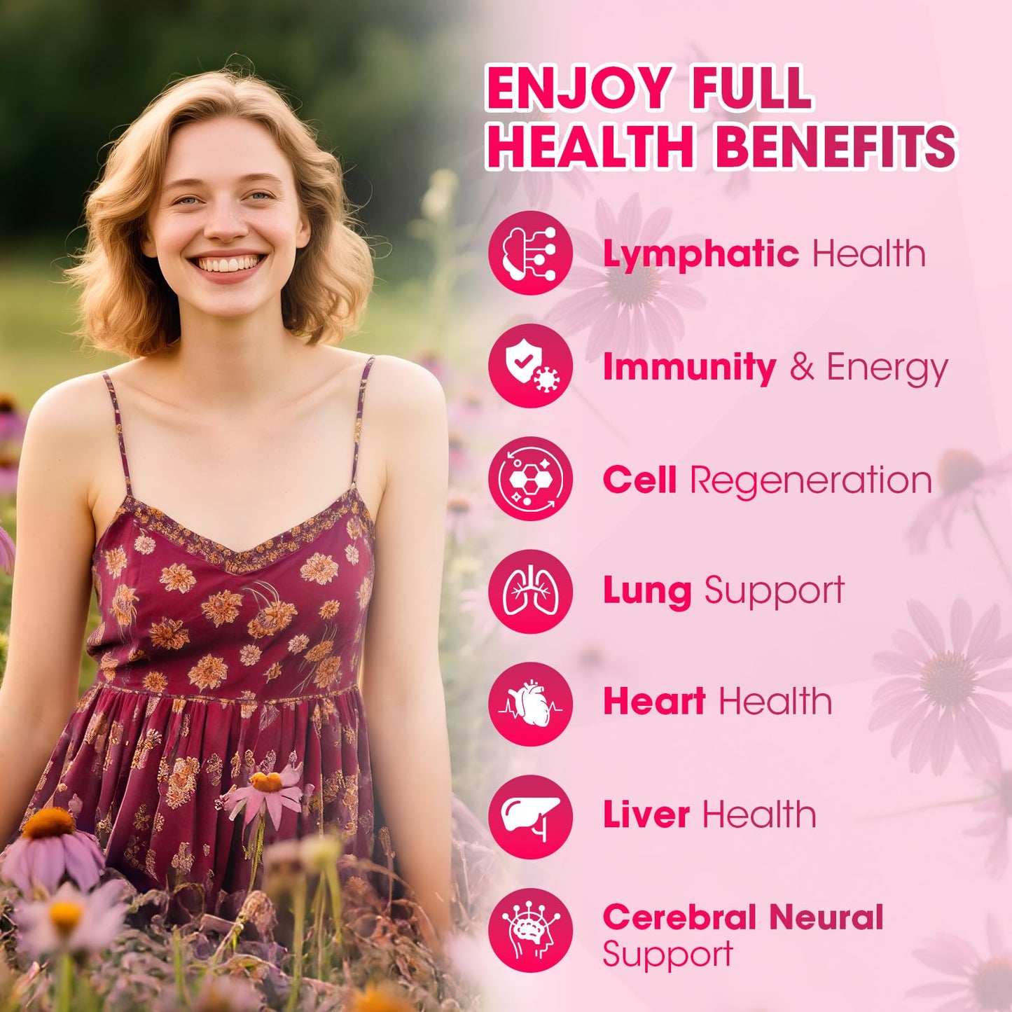 Lymphatic Drainage Supplements Drops for Immune, Lymph System Support, Cleanse & Detox, Liver Health with Echinacea,Elderberry,Cleavers Herb,Burdock, Calendula, Non-GMO, Raspberry Flavor, 2 Fl Oz - Maple Wellness Supplements