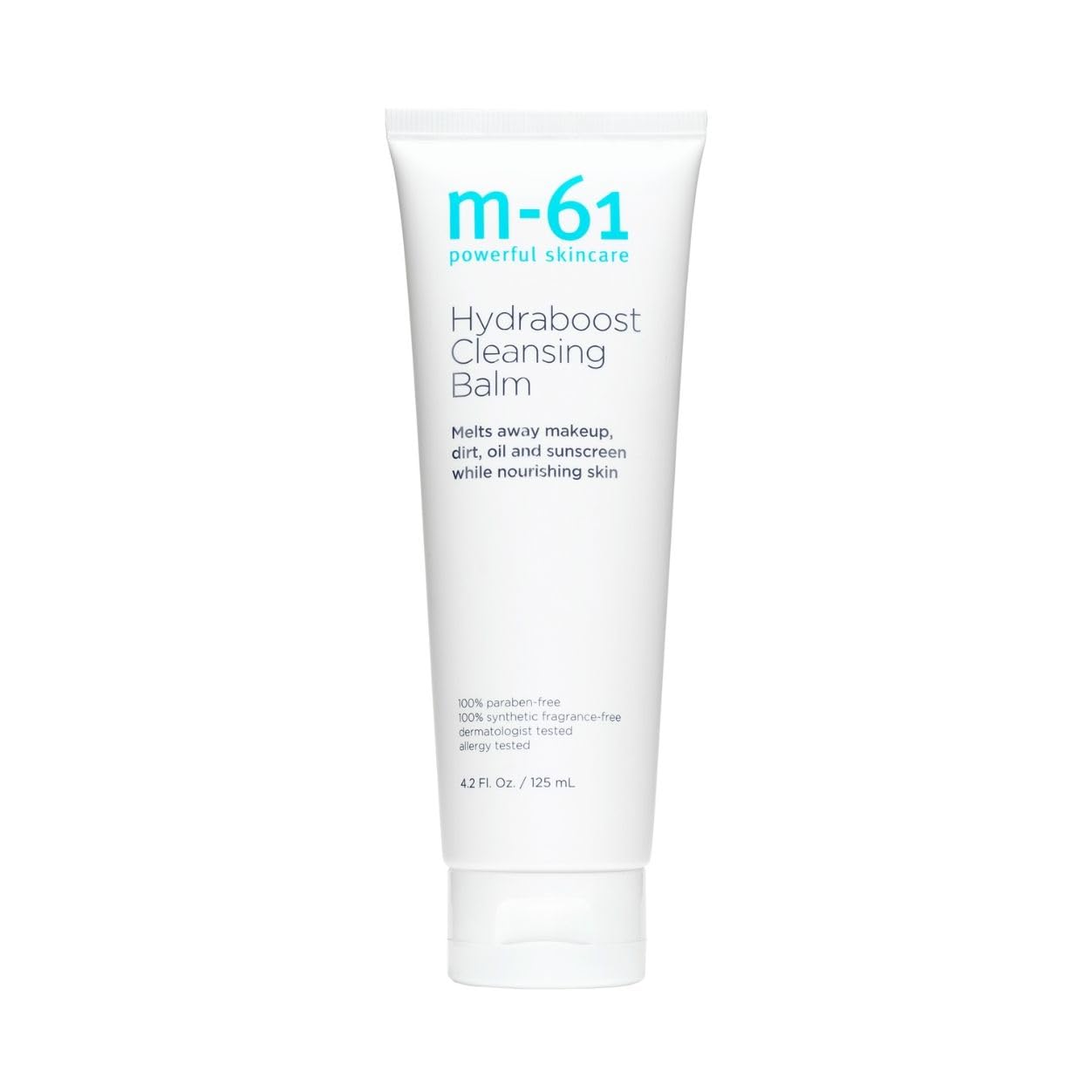 m-61 Hydraboost Cleansing Balm | Makeup Removing Cleanser Balm Melts Away Dirt, Oil, and Sunscreen | Fragrance Free | Derm & Allergy Tested | Made in USA | 4.2 Fl Oz - Maple Wellness Supplements