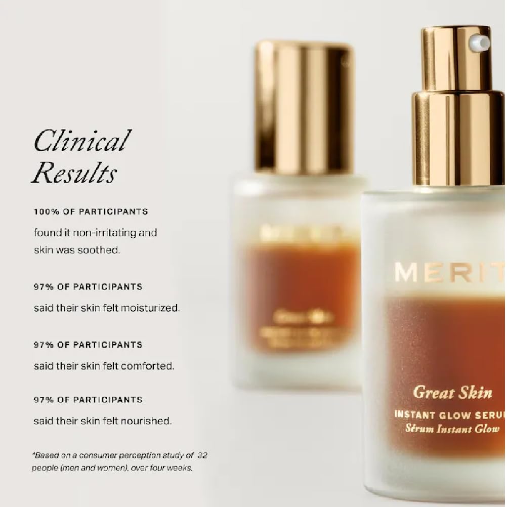 M Great Skin Instant Glow Serum with Niacinamide and Hyaluronic Acid (1.69 oz / 50 ml) + Bonus Acne Patch (36 Pieces) Tea Tree Oil Facial Water Gel - Maple Wellness Supplements