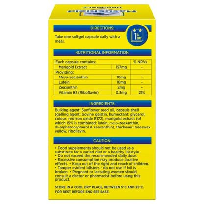 MacuShield Original Plus Capsules - 90 Day Pack, Eye Health Food Supplement containing - Maple Wellness Supplements