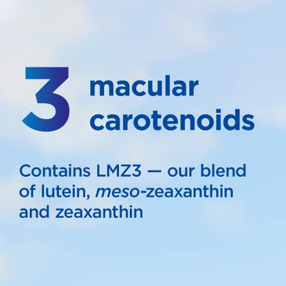 MacuShield Original Plus Capsules - 90 Day Pack, Eye Health Food Supplement containing - Maple Wellness Supplements