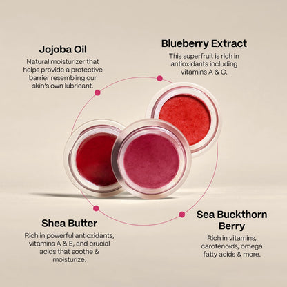 Mad Hippie Cheek & Lip Tint, Fig – Balm & Blush for Cheeks and Lips, Makeup Kit Essentials, Travel-Size, Vegan & Cruelty-Free, 0.24 Oz - Maple Wellness Supplements