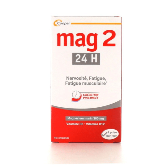 MAG 2 tablets - magnesium deficiencies - 45 Tabs - Maple Wellness Supplements
