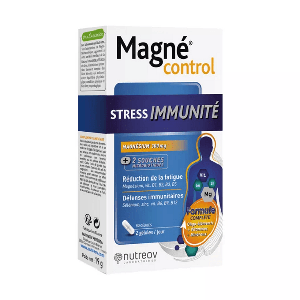 Magne Control Stress Immunite 30 capsules - Maple Wellness Supplements