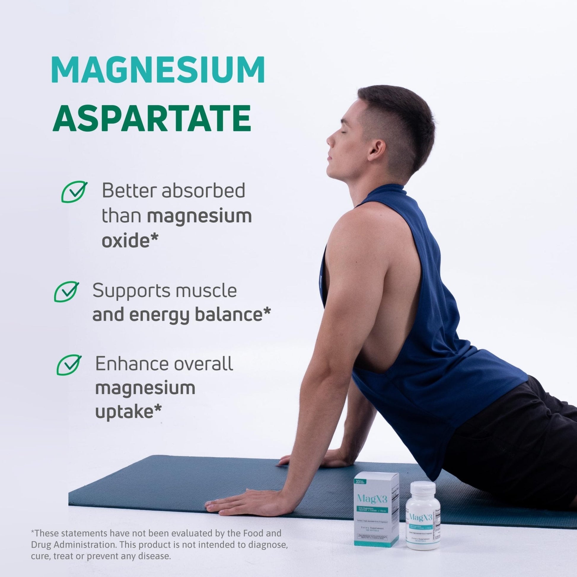 Magnesium Citrate Complex 400 mg – Triple Magnesium with Citrate, Aspartate & Lactate – High Absorption – 100 Softgels - Maple Wellness Supplements