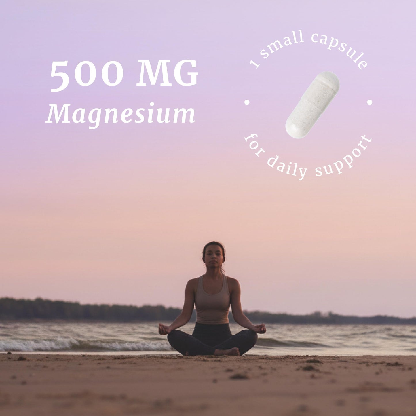 Magnesium Citrate Complex 500 MG for Constipation & Digestion Support | High Absorption Magnesium Supplement | Citrato de Magnesio | Calm & Relaxation - Maple Wellness Supplements