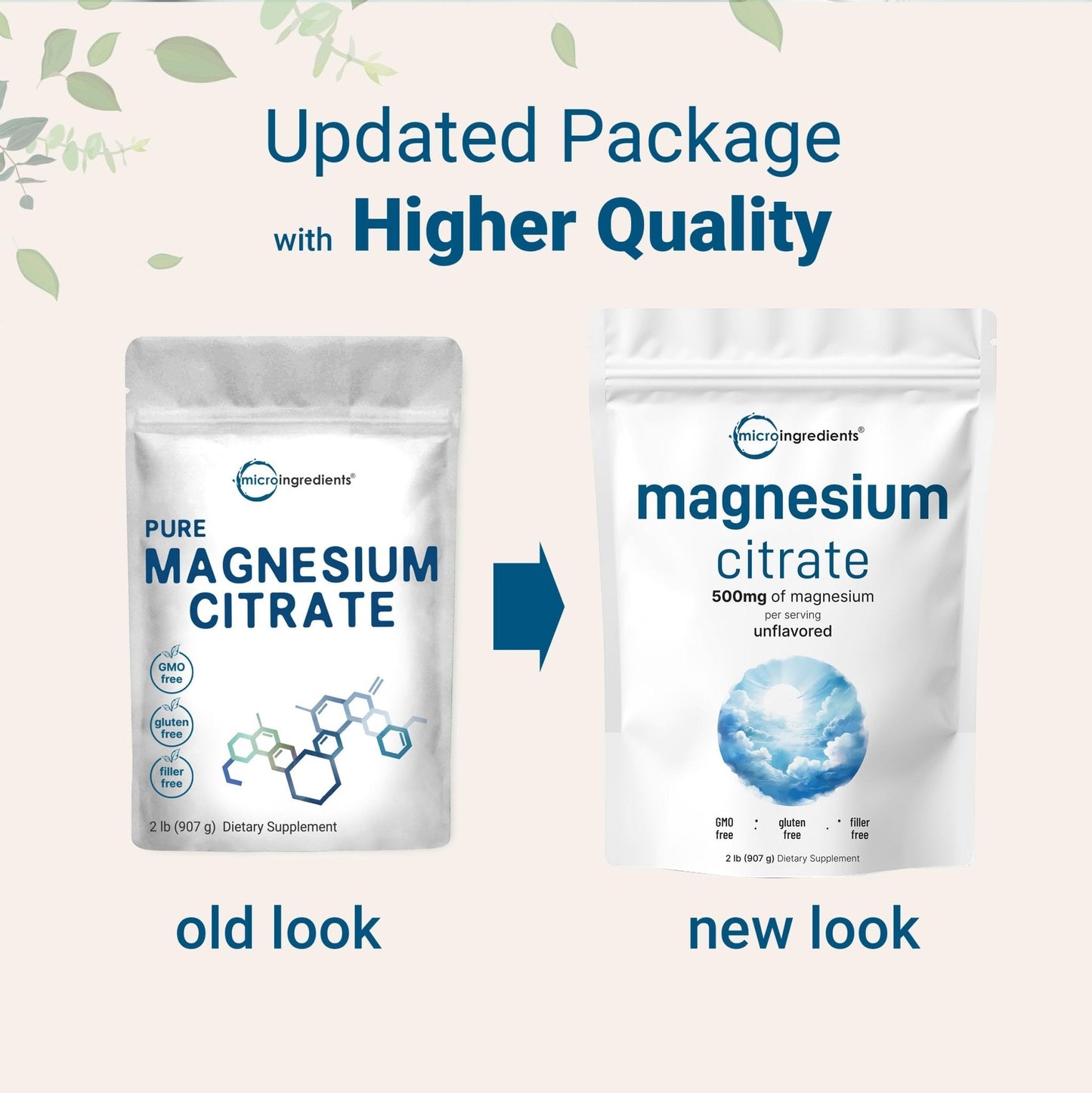 Magnesium Citrate Powder, 2lbs | Unflavored Magnesium Supplement | Relaxation and Nutrient Utilization | Easily Absorbed Formula | Non-GMO, Vegan, Gluten Free - Maple Wellness Supplements