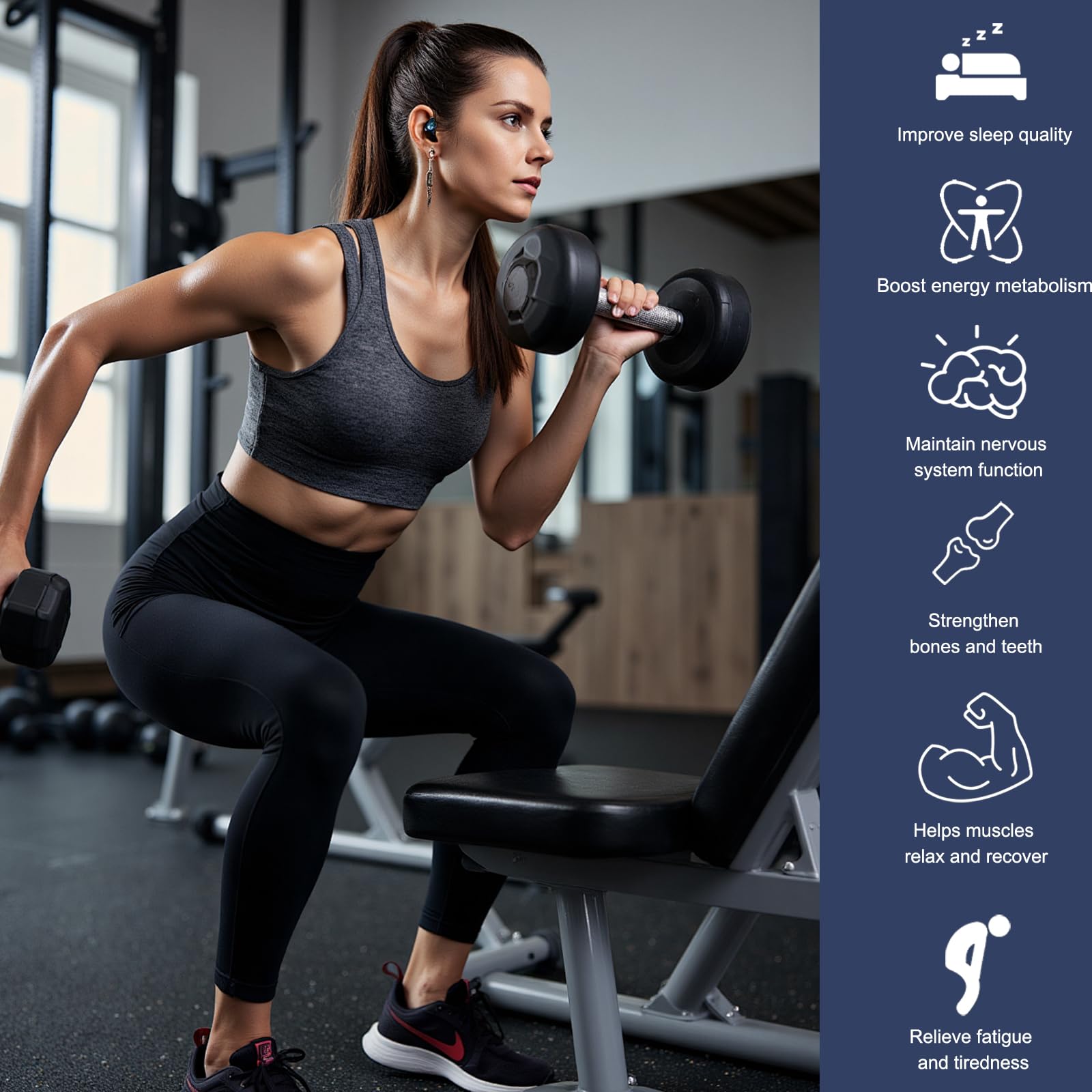 Magnesium Complex 700mg, 12 in 1 Magnesium Supplement with Glycinate, Citrate, Malate, Oxide, Taurate & Orotate, High Absorption Magnesium for Sleep, Muscle, Nerve & Heart Support, Vegan, 120 Capsules - Maple Wellness Supplements