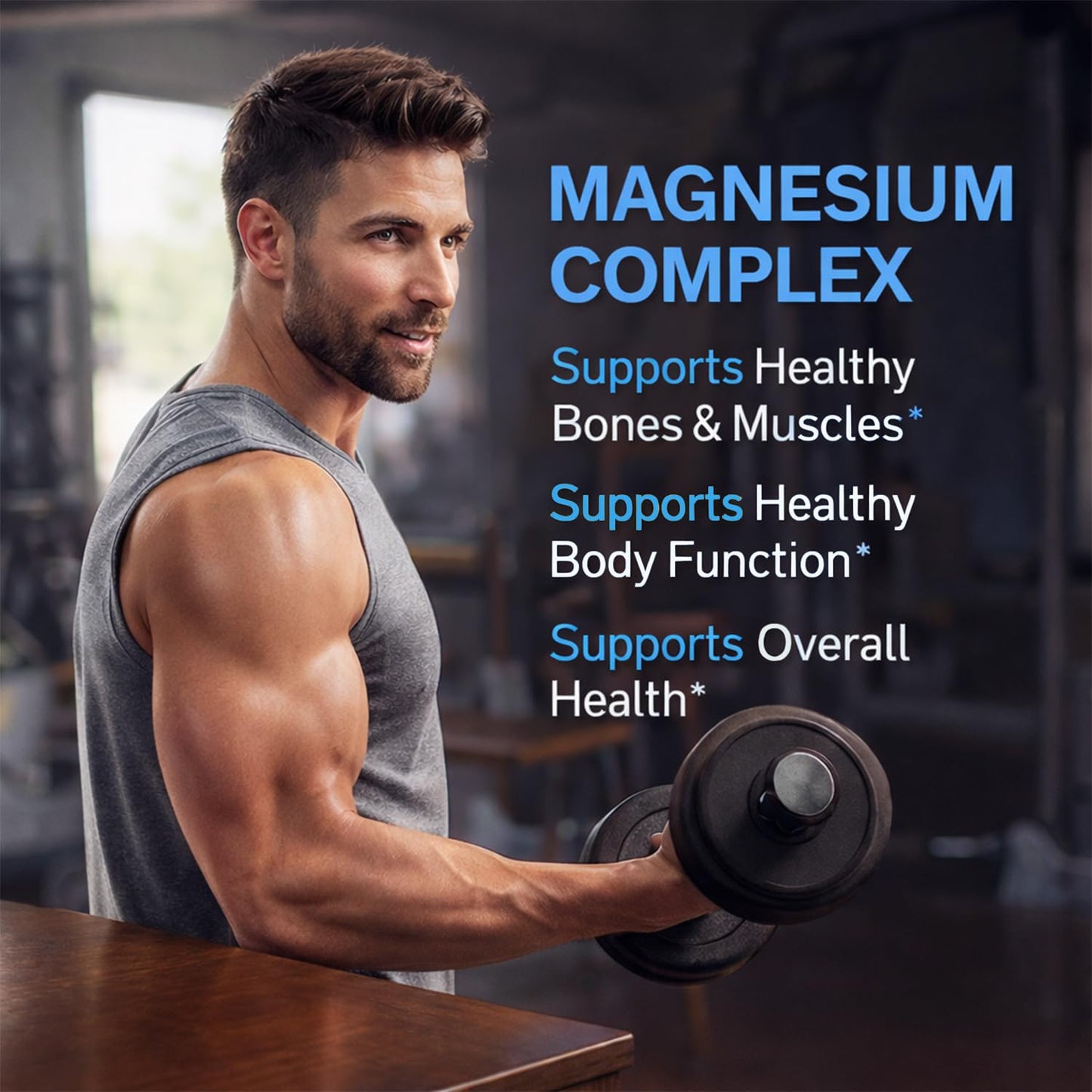 Magnesium Complex for Women & Men 1000mg — 7-in-1 Magnesium (Glycinate, Citrate & Malate) for Sleep Support, Stress Relief, Muscle Recovery — Vegan, 60 Capsules - Maple Wellness Supplements