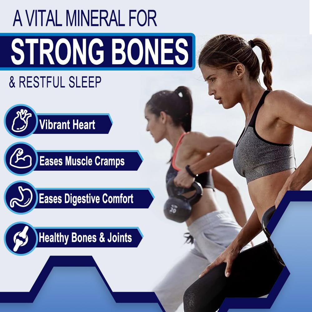 Magnesium Complex Supplement 1200mg - Advanced 7-in-1 Magnesium Blend - Glycinate, Citrate, Malate, Taurate, Oxide, Aspartate, Orotate – High Absorption Formula – Non-GMO, 90 Capsules - Maple Wellness Supplements