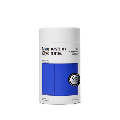 Magnesium Glycinate 1000mg - Liposomal Magnesium Bisglycinate for Max Absorption - Extra Strength to Support Body and Mind, Non-Laxative, Vegan, Gluten-Free - 120 Capsules - Maple Wellness Supplements