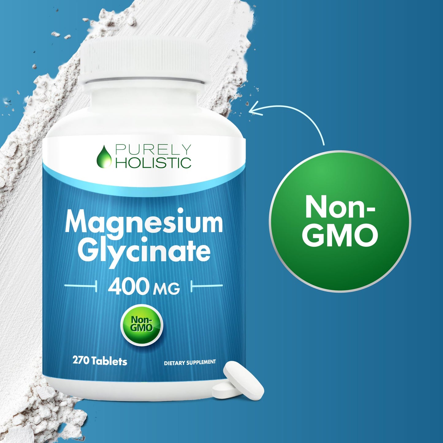 Magnesium Glycinate 400mg | 4+ Month Supply | Sleep, Relaxation & Muscle Support | High Absorption Chelated Magnesium Supplement for Women & Men - Maple Wellness Supplements