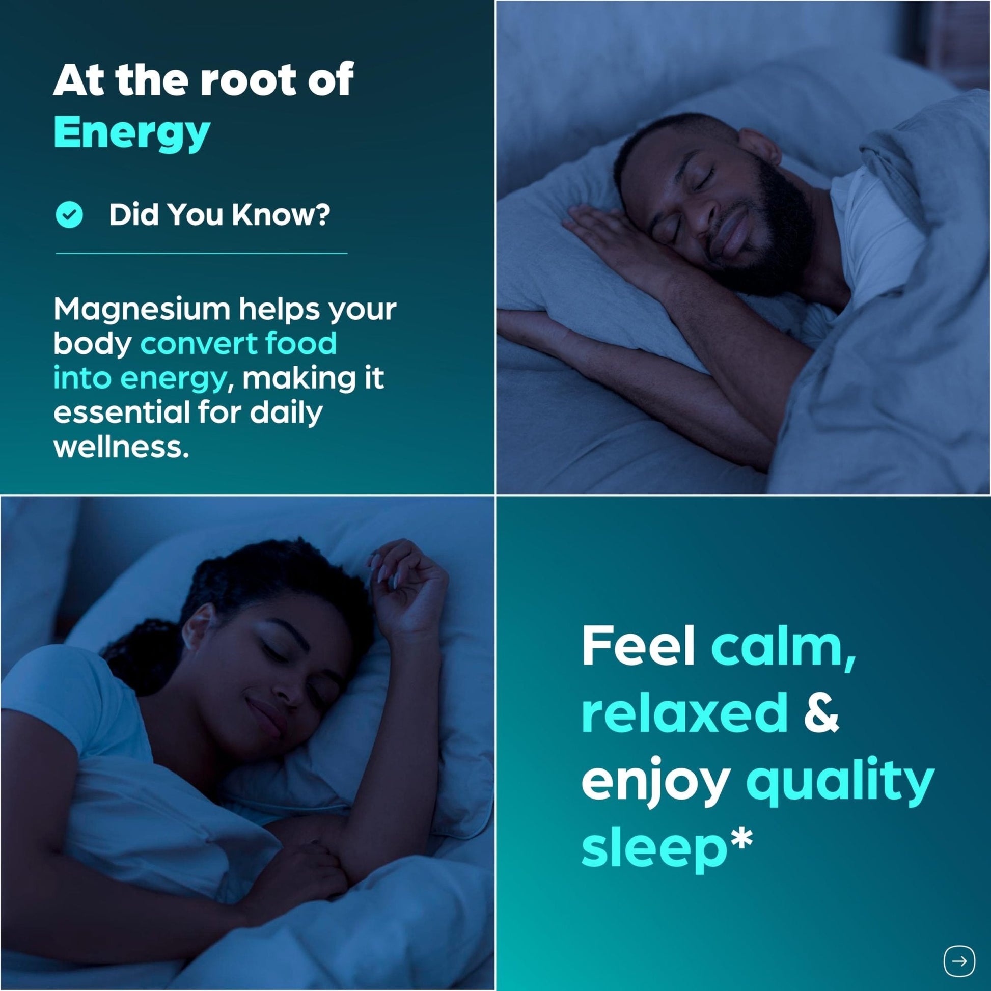 Magnesium Glycinate 400mg High Absorption Capsules with Quercetin | Quality Sleep, Relaxation & Muscle Health Supplement for Women and Men | Chelated Magnesium 120 Count - Maple Wellness Supplements