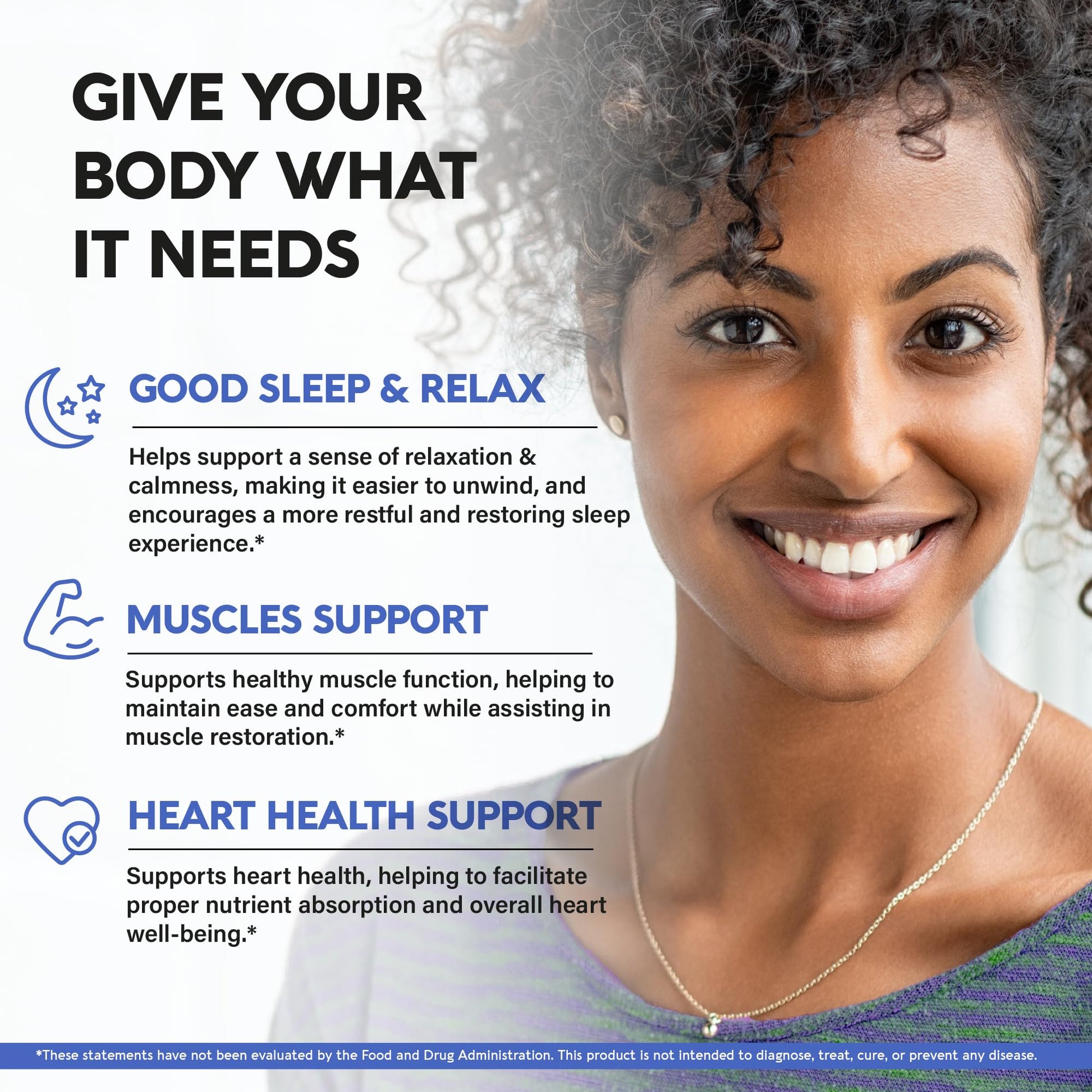 Magnesium Glycinate 500 mg - Chelated Supplement - High Absorption Form of Magnesium - Support for Sleep, Muscle & Heart Health - Maple Wellness Supplements