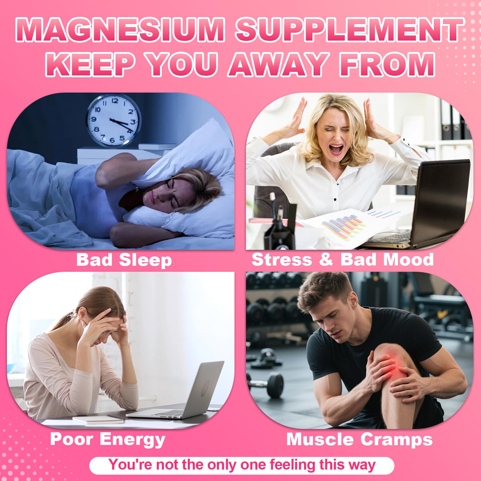 Magnesium Glycinate Gummies 700MG - 21-in-1 Advanced Magnesium Supplement with Ashwagandha, L-Theanine, Zinc, Vitamin - Sugar Free Magnesium Gummies for zzZ - Maple Wellness Supplements