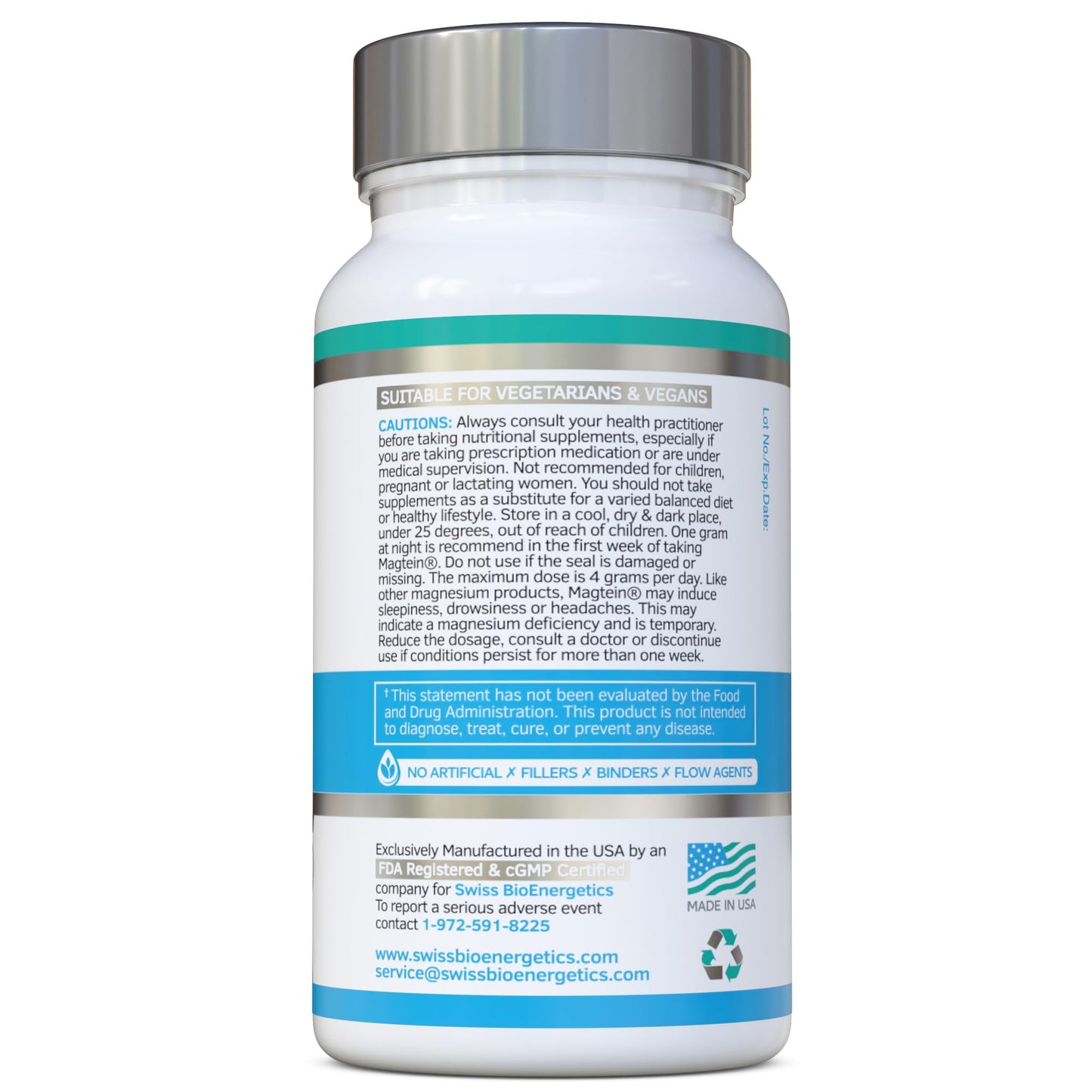 Magnesium L-Threonate Complex 7-in-1 with 1000mg of Magtein Plus Magnesium as Bisglycinate, Taurate, Citrate, Gluconate, Malate & Lactate - Supports Sleep - Vegan, US Made and No Artificial Nasties - Maple Wellness Supplements