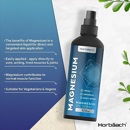 Magnesium Spray for Restless Legs, Muscles, Sleep | 100ml | Magnesium Chloride Oil - Maple Wellness Supplements