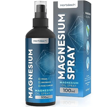 Magnesium Spray for Restless Legs, Muscles, Sleep | 100ml | Magnesium Chloride Oil - Maple Wellness Supplements