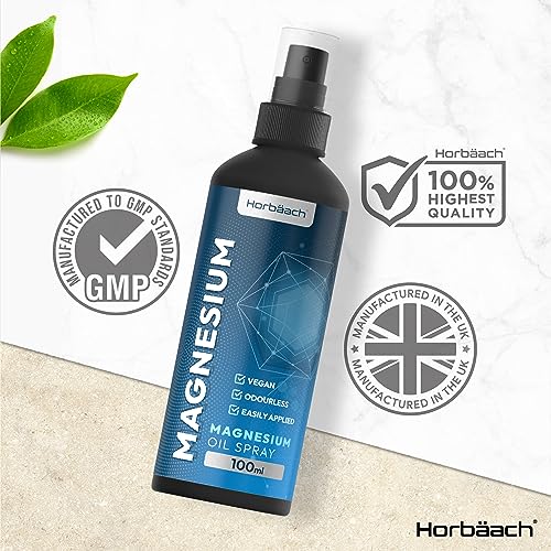 Magnesium Spray for Restless Legs, Muscles, Sleep | 100ml | Magnesium Chloride Oil - Maple Wellness Supplements