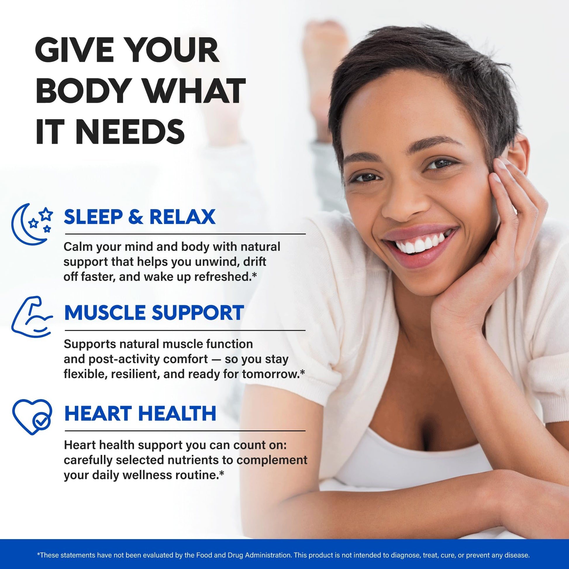 Magnesium Supplement - 5 in 1 Complex | Glycinate | Citrate | Malate | Taurate | Oxide - Made in USA - Stress, Muscle & Heart Support - Vegan, Natural, Non-GMO - 180 Capsules, 2 Month Supply - Maple Wellness Supplements