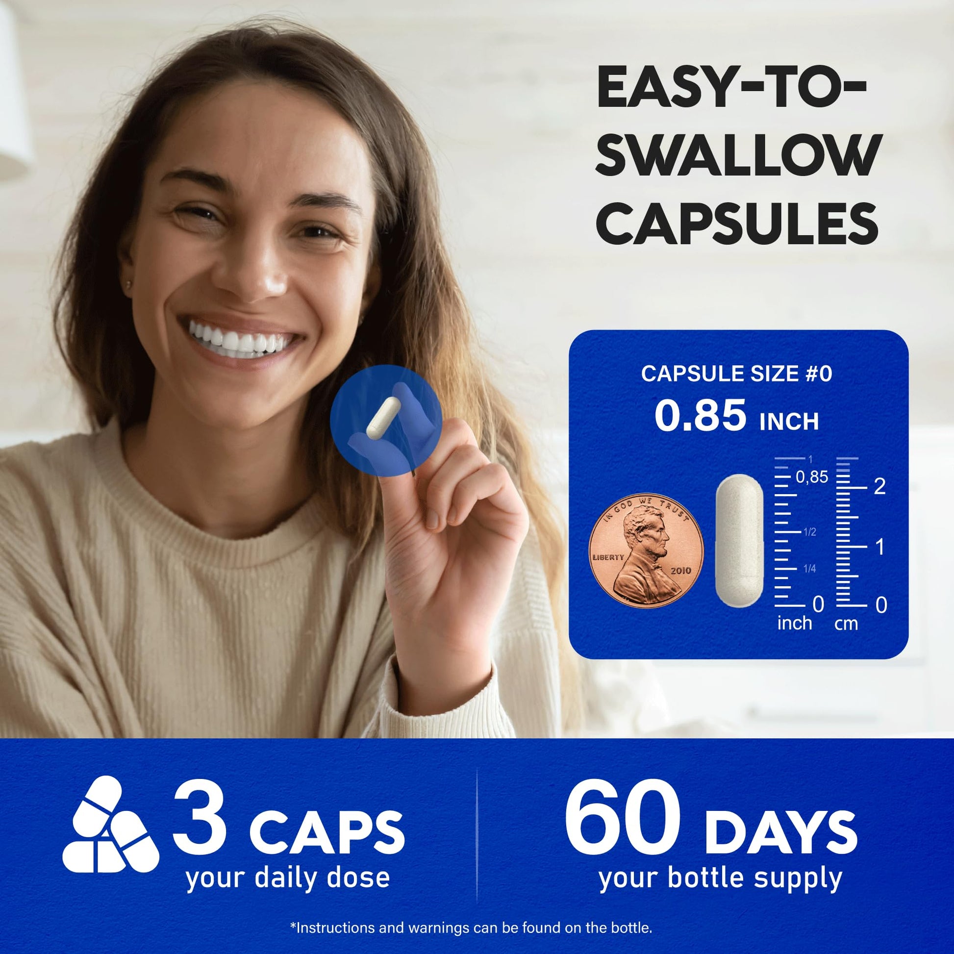 Magnesium Supplement - 5 in 1 Complex | Glycinate | Citrate | Malate | Taurate | Oxide - Made in USA - Stress, Muscle & Heart Support - Vegan, Natural, Non-GMO - 180 Capsules, 2 Month Supply - Maple Wellness Supplements