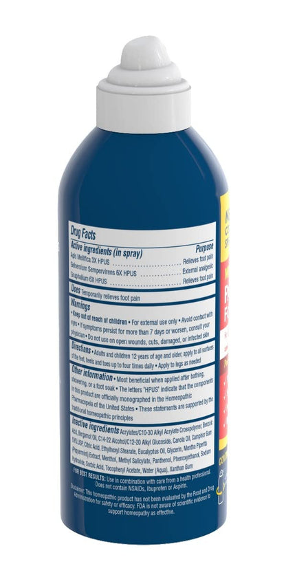 MagniLife Pain Relief Foot Spray, 3 oz, Pain Relief for Burning, Tingling or Sensitivity in Feet and Legs, No Alcohol Cooling Spray Moisturizes Dry, Cracked Heels - Maple Wellness Supplements