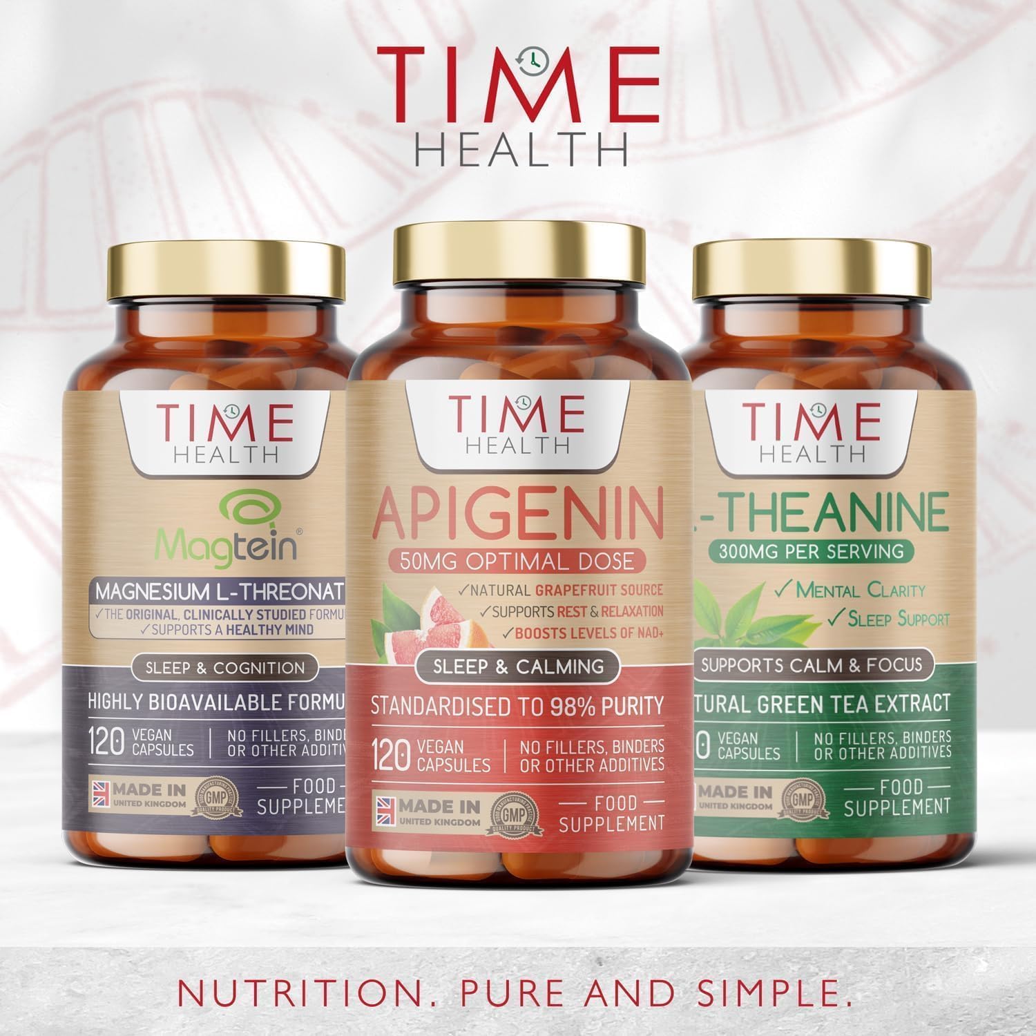 Magtein® Magnesium – 120 Capsules – High Strength 2100mg – Highly Bioavailable - Maple Wellness Supplements