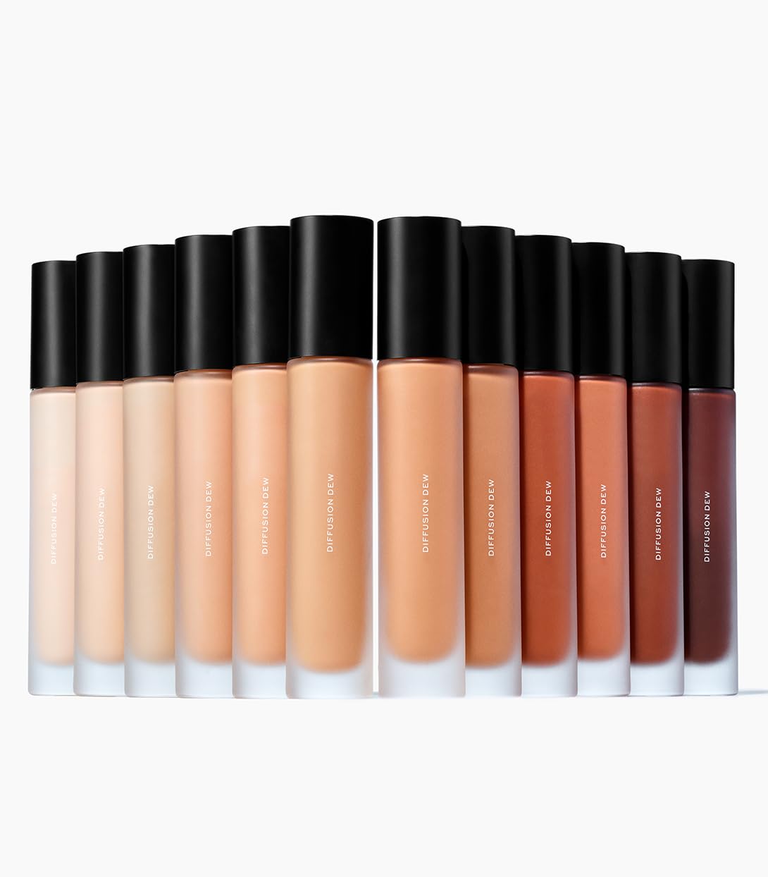 MAKE Beauty Diffusion Dew Skin Tint. Sheer to Medium Coverage Radiant Finish. Blurring, Smoothing, and Brightening for Glowing Complexion. Enhanced with Niacinamide and Adenosine. Tan 06 - Maple Wellness Supplements