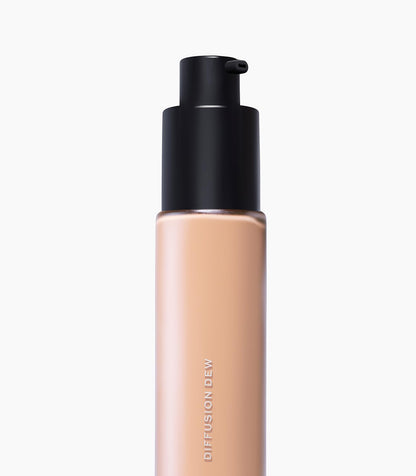MAKE Beauty Diffusion Dew Skin Tint. Sheer to Medium Coverage Radiant Finish. Blurring, Smoothing, and Brightening for Glowing Complexion. Enhanced with Niacinamide and Adenosine. Tan 06 - Maple Wellness Supplements