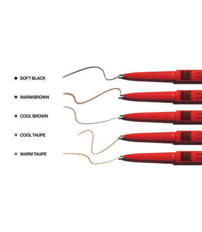 MAKE Beauty Nano Brow, Micro Eyebrow Pencil. Long-Lasting Smudgeproof Eye Brow Makeup for Hairlike Lines. Precision Liner for Natural-Looking Eyebrows - Shade, Warm Taupe - Maple Wellness Supplements