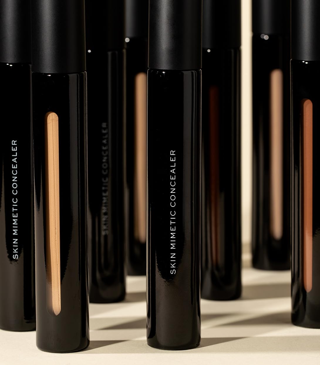 MAKE Beauty Skin Mimetic Concealer Buildable Medium Coverage Hydrating Concealer for Dark Circles Spot Concealing Brightening Crease-Free, Including Mature Skin. Radiant Finish. 08 Medium Tan Neutral - Maple Wellness Supplements