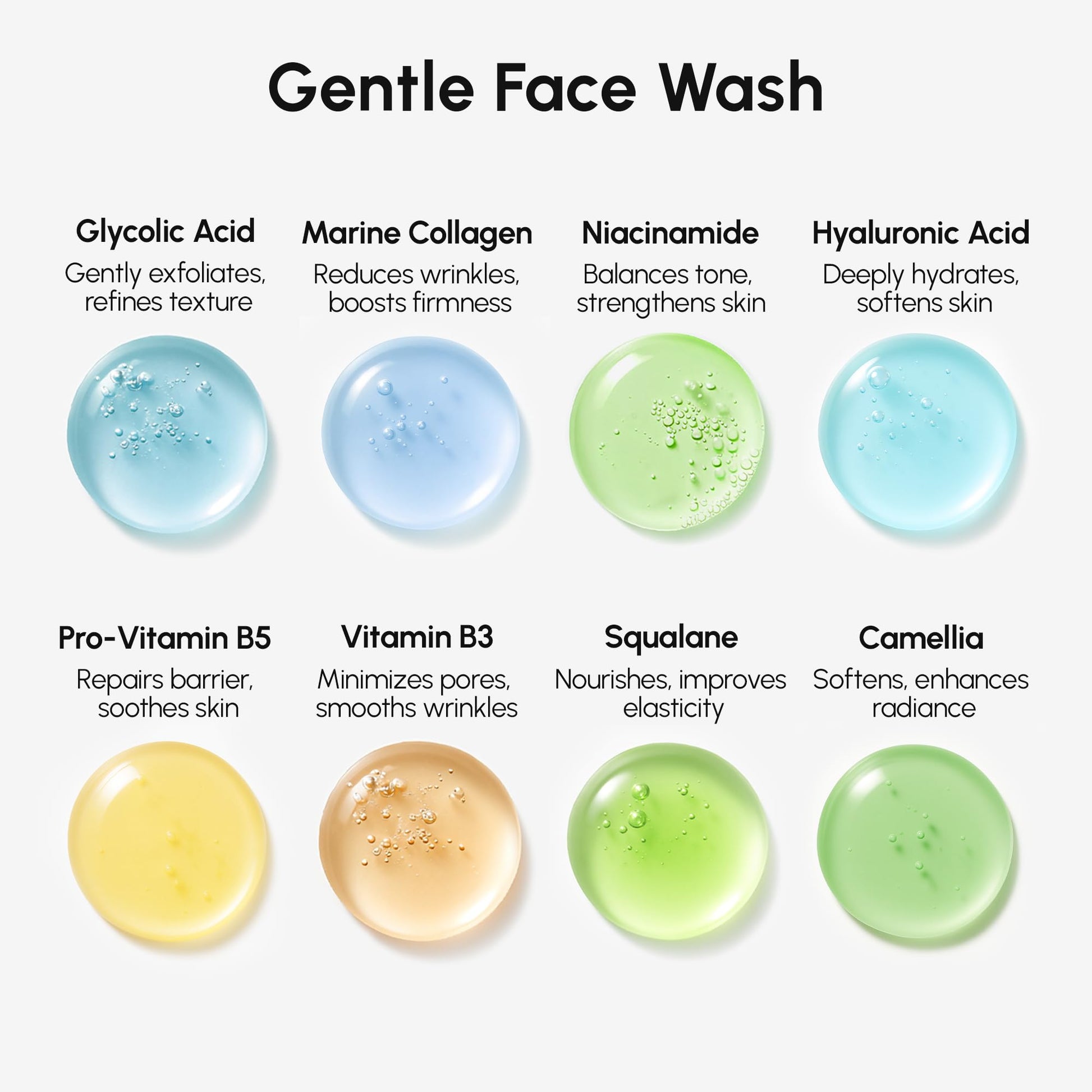 MAREE Face Exfoliator – Microdermabrasion Facial Scrub & Exfoliating Face Wash for Women – Collagen & Glycolic Acid – Gentle Scrub and Exfoliant - Maple Wellness Supplements