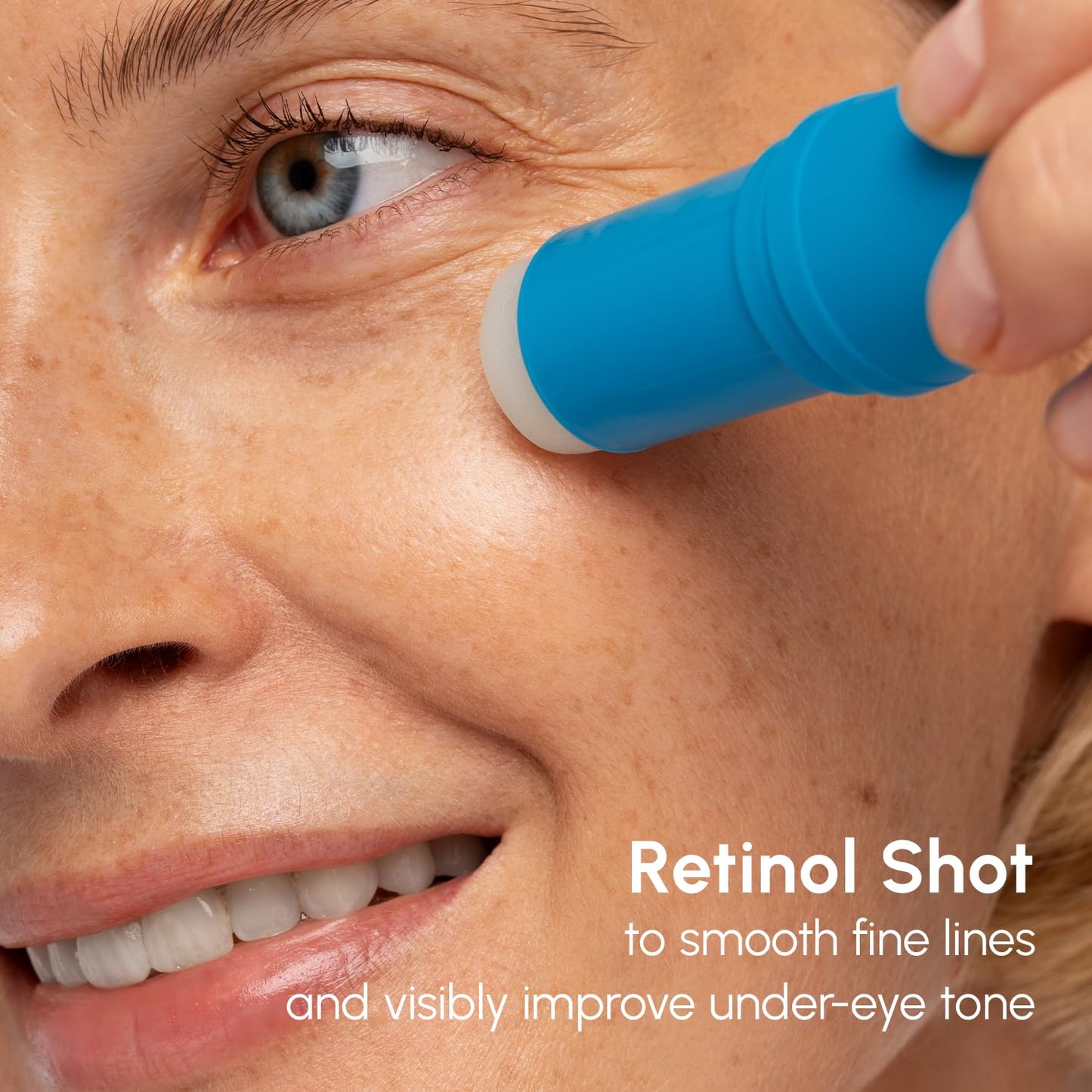 MAREE Under Eye Balm Stick Hydrating – Retinol Caffeine Under Eye Brightener Stick for Older Women – Collagen Undereye Cream - Maple Wellness Supplements
