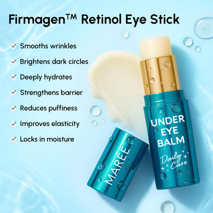 MAREE Under Eye Balm Stick with Retinol & Ceramide Complex – Facial Moisturizer for Dark Circles & Wrinkles - Maple Wellness Supplements