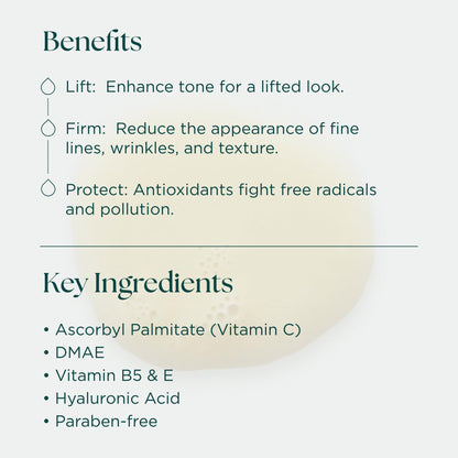 Marini SkinSolutions C-ESTA Face Serum - Lifts, Firms & Protects with Vitamin C, DMAE & Hyaluronic Acid - All Skin Types - Made in the USA - 1 fl oz - Maple Wellness Supplements