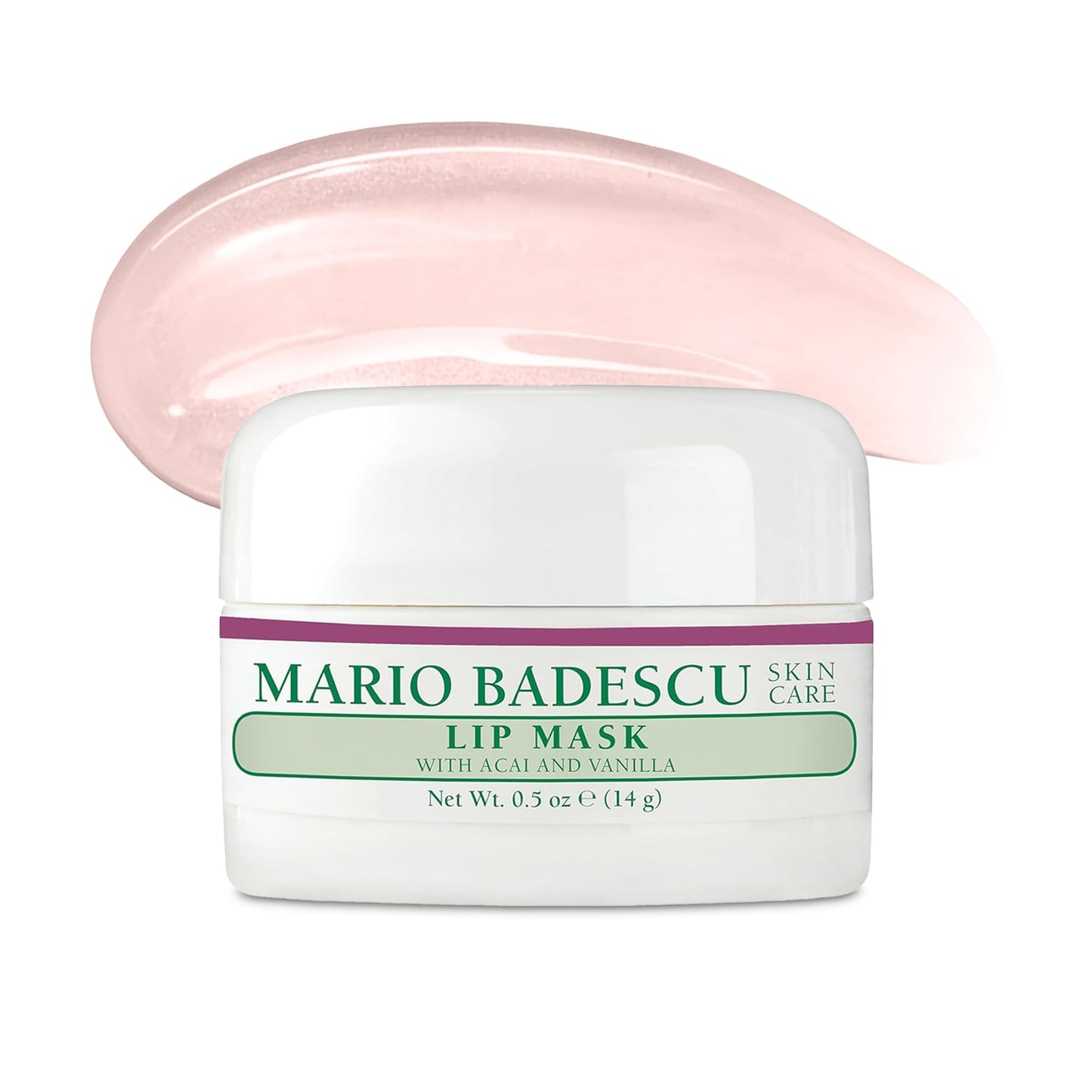 Mario Badescu Lip Mask with Acai and Vanilla for All Skin Types, Overnight Lip Treatment Enriched With Skin - Maple Wellness Supplements