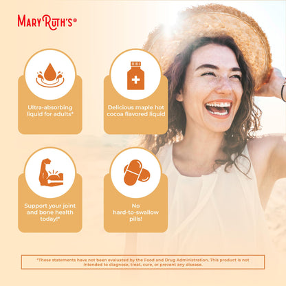 MaryRuth Organics Collagen Booster Liposomal | Sugar Free | Liquid Collagen Booster with VIT C, E, Zinc,Copper&Silica | Skin Care&Joint Support Supplement | Vegan | Non-GMO | Gluten Free | 14 Serving - Maple Wellness Supplements