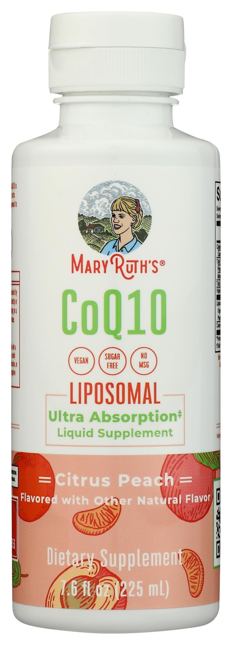 MaryRuth Organics Liquid Vitamin | Coenzyme Q10 Heart Health for Mitochondrial Support and Immune System | Vegan Non-GMO | 7.6 Fl Oz | 45 Servings - Maple Wellness Supplements