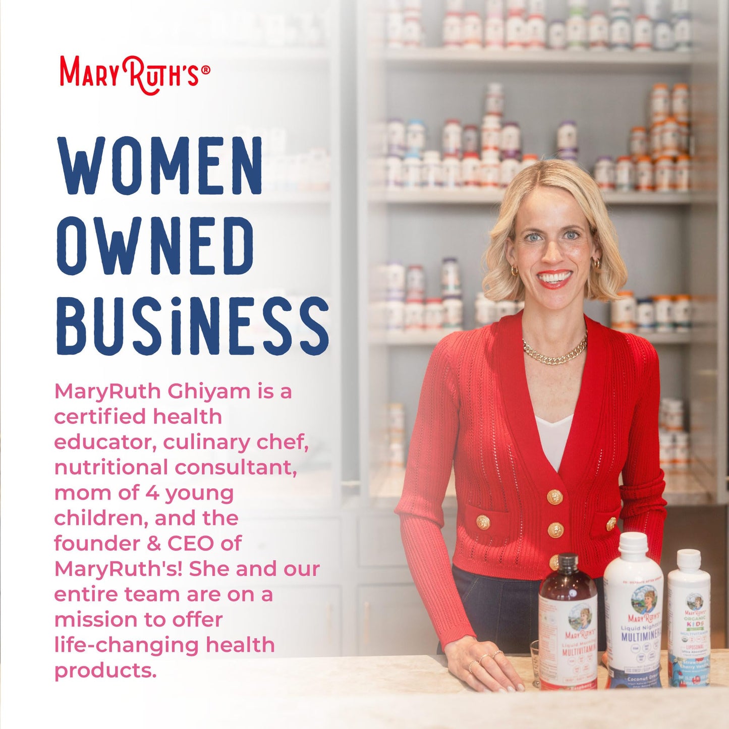 MaryRuth Organics Postnatal Probiotics for Breastfeeding Women | Nursing Probiotic Capsules with Vitamins | Minerals & Antioxidants | 54 Billion CFU | Non-GMO | Vegan | 30 Servings - Maple Wellness Supplements