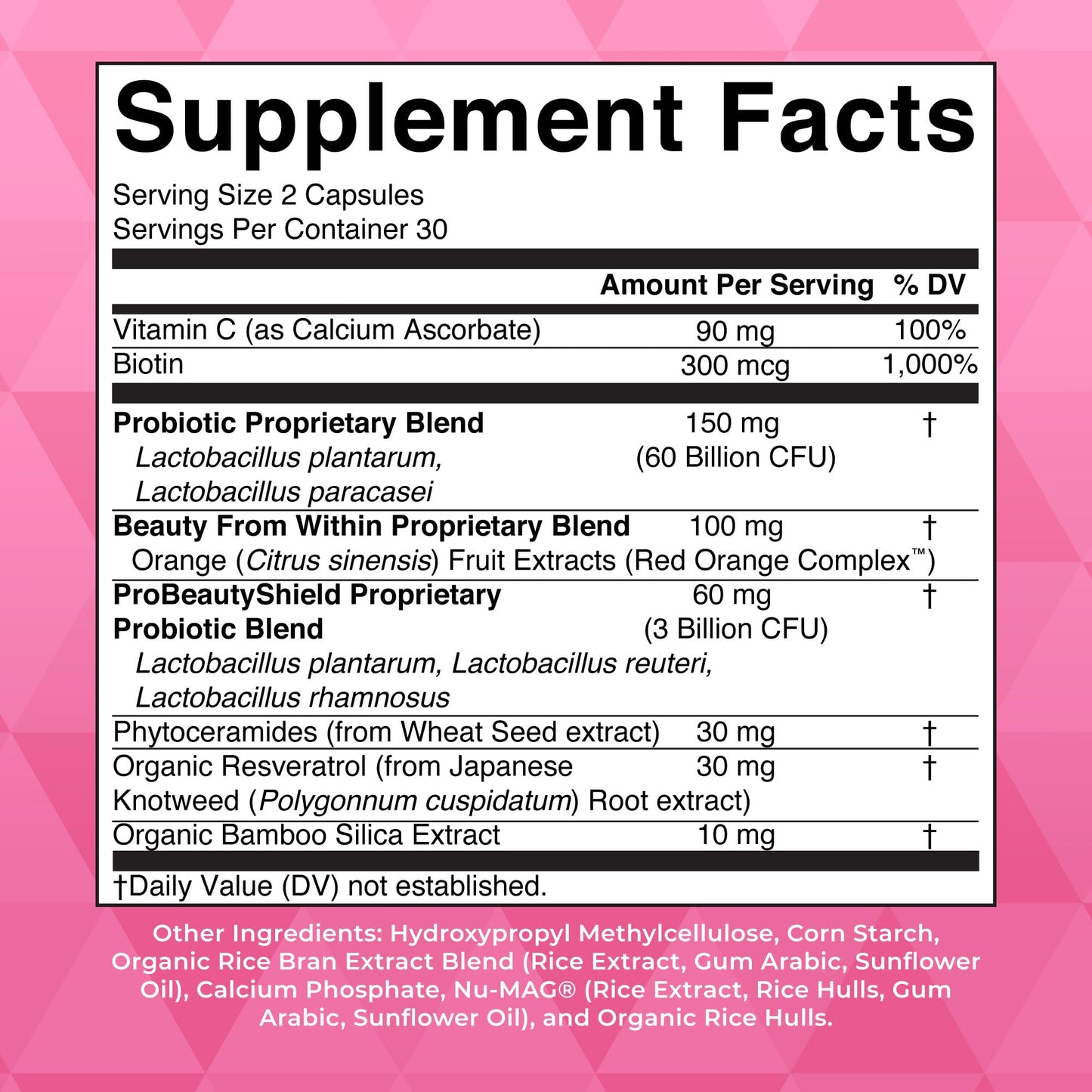 MaryRuth Organics Probiotic Beauty Capsules | Vegan Collagen Support | Anti Aging | Gut Health | Hair Skin and Nails Vitamins | Skin Care - Maple Wellness Supplements