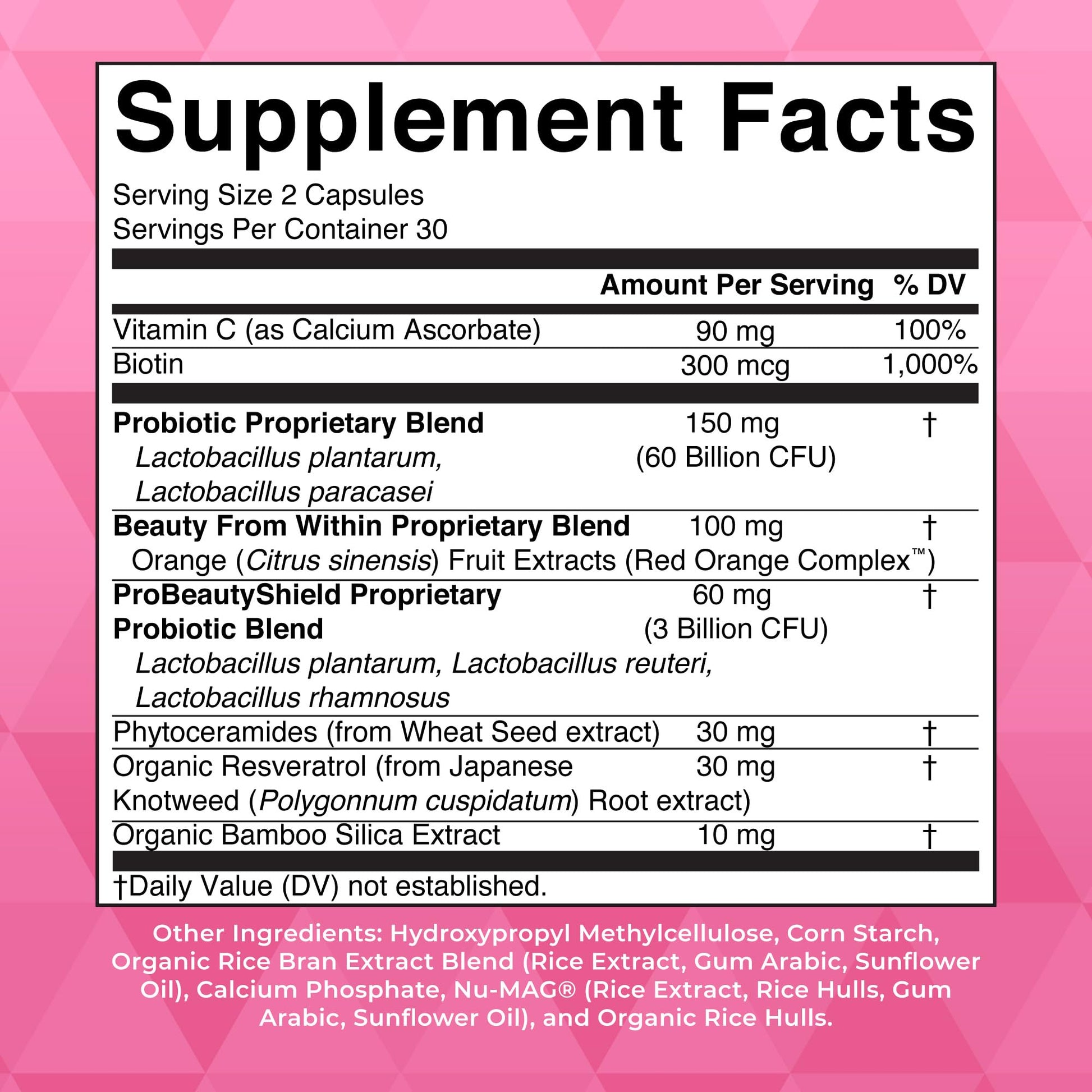 MaryRuth Organics Probiotic Beauty Capsules | Vegan Collagen Support | Anti Aging | Gut Health | Hair Skin and Nails Vitamins | Skin Care - Maple Wellness Supplements